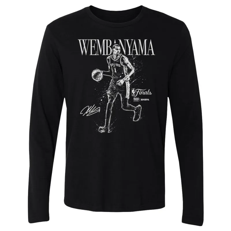 Victor Wembanyama San Antonio Spurs NBA Finals 2026 Mono WHT made by 500 Level