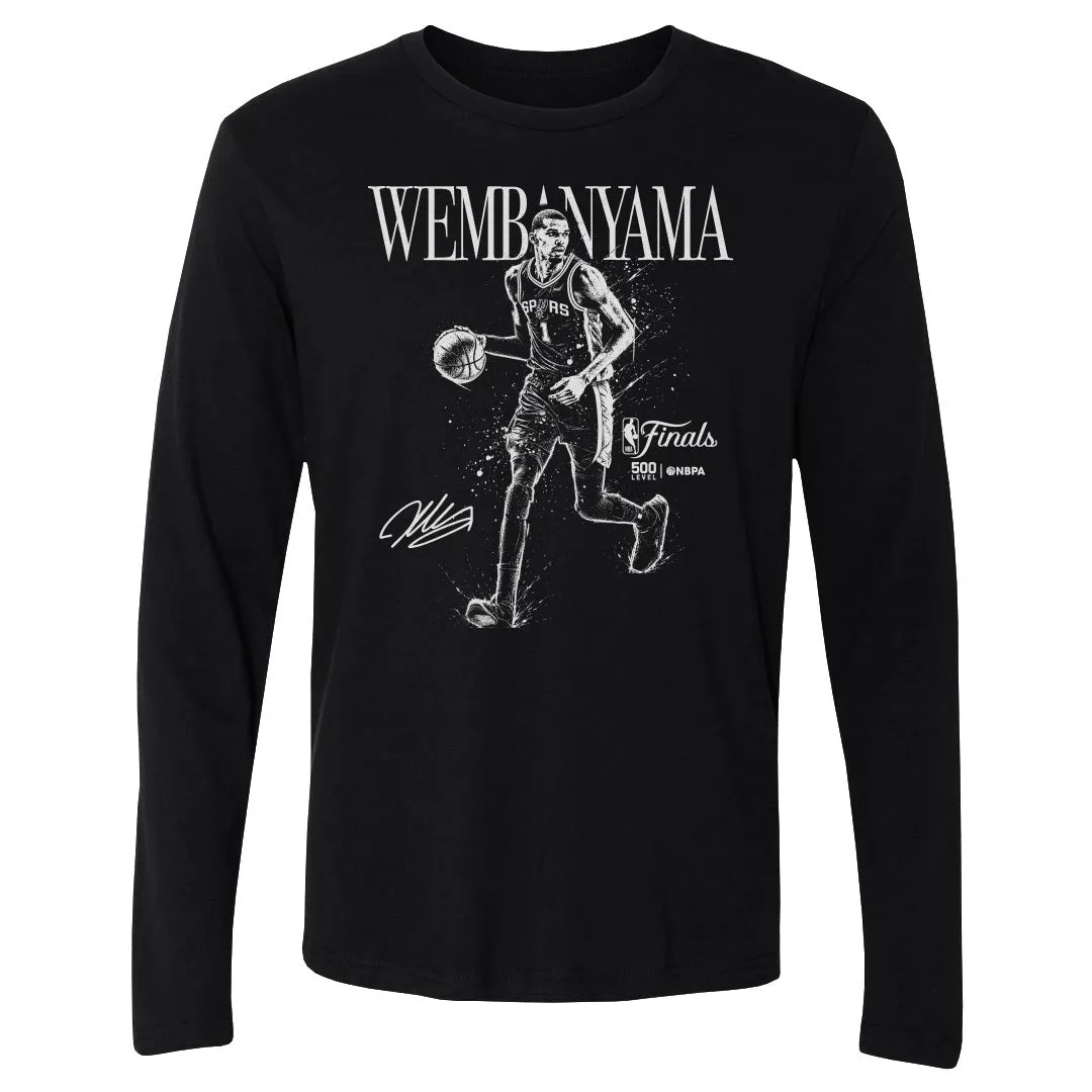Victor Wembanyama San Antonio Spurs NBA Finals 2026 Mono WHT sold by 500 Level