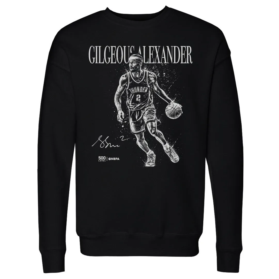 Shai Gilgeous-Alexander Oklahoma City Thunder Mono WHT sold by 500 Level