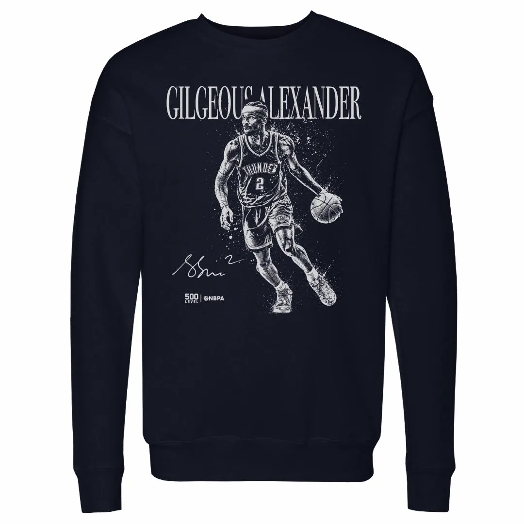 Shai Gilgeous-Alexander Oklahoma City Thunder Mono WHT sold by 500 Level product image thumbnail 2