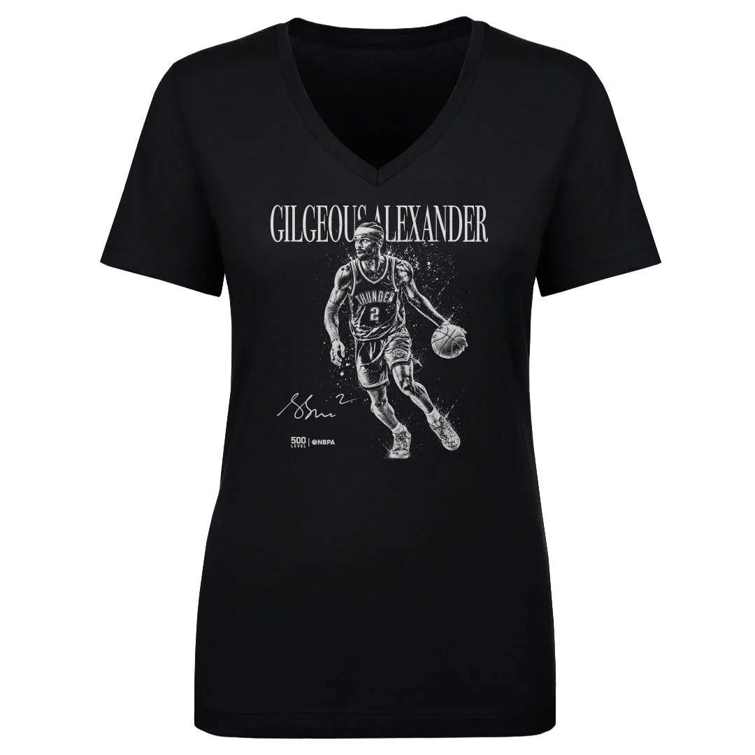 Shai Gilgeous-Alexander Oklahoma City Thunder Mono WHT sold by 500 Level product image thumbnail 2