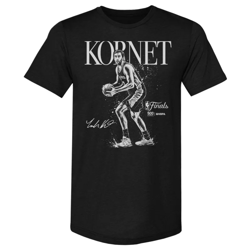 Luke Kornet San Antonio Spurs NBA Finals 2026 Mono WHT made by 500 Level