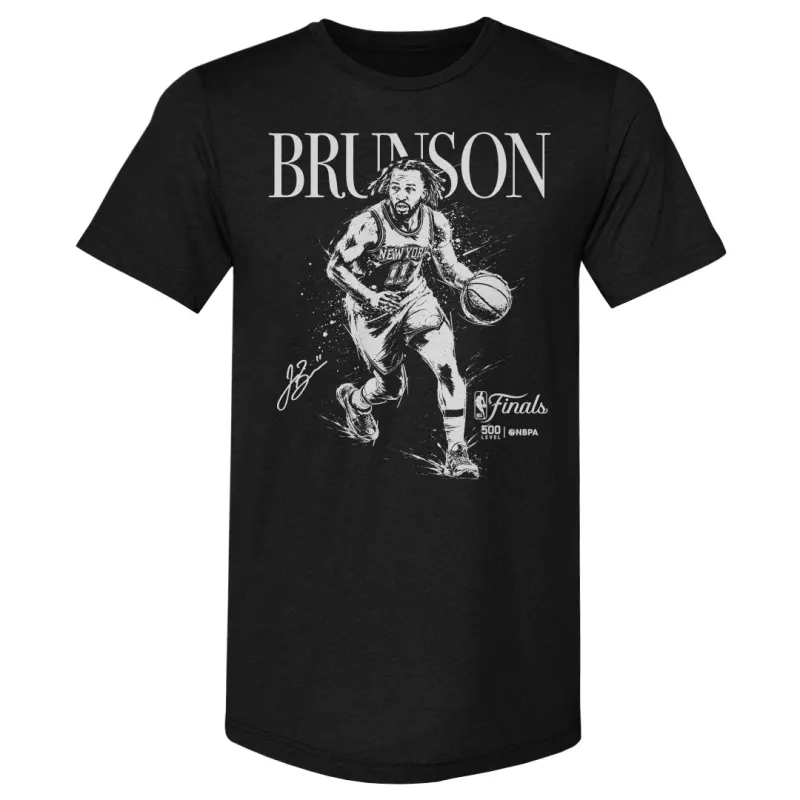 Jalen Brunson New York Knicks NBA Finals 2026 Mono WHT made by 500 Level