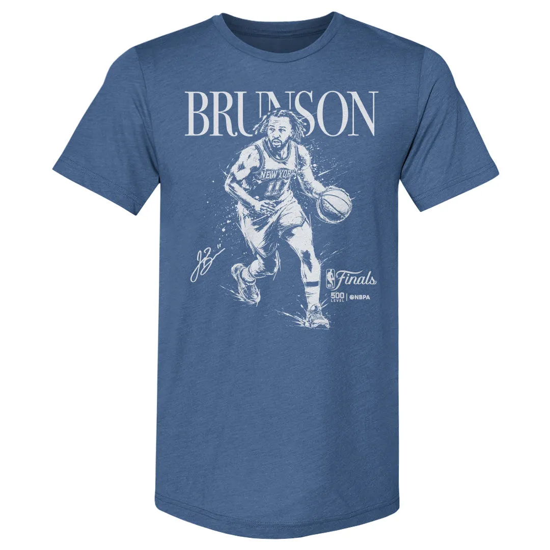 Jalen Brunson New York Knicks NBA Finals 2026 Mono WHT sold by 500 Level product image thumbnail 2