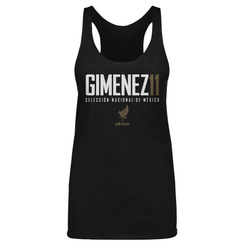 Santiago Gimenez Mexico National Team Elite WHT made by 500 Level