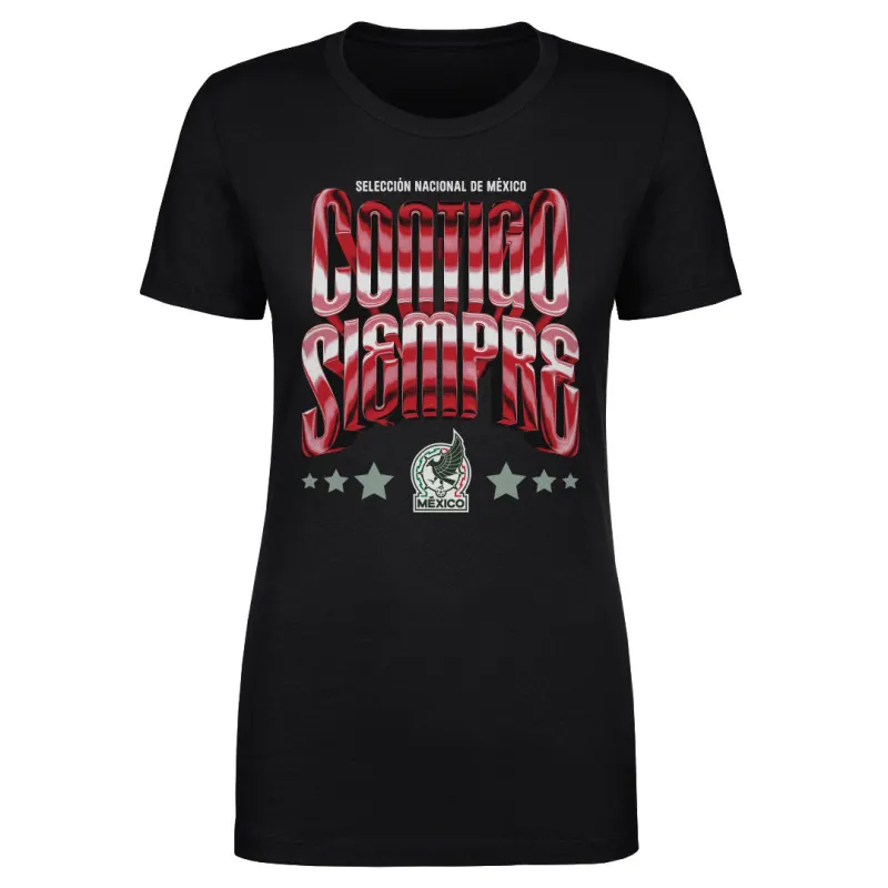 Mexico National Team Contigo Siempre Vintage WHT made by 500 Level