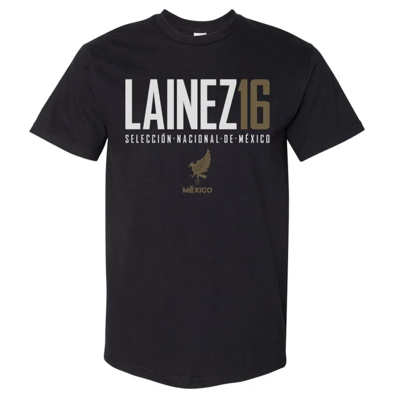 Diego Lainez Mexico National Team Elite WHT made by 500 Level