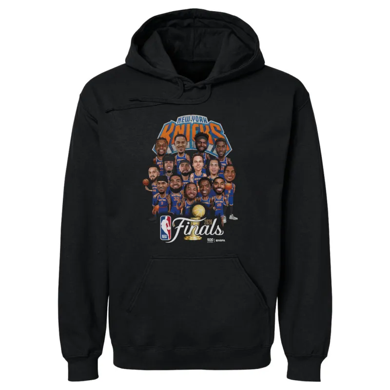 New York Knicks NBA Finals 2026 Caricature WHT made by 500 Level