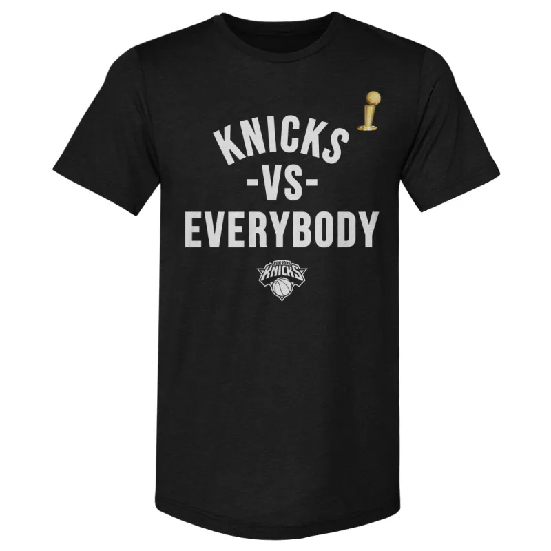 New York Knicks NBA Finals 2026 Vs. Everybody WHT made by 500 Level