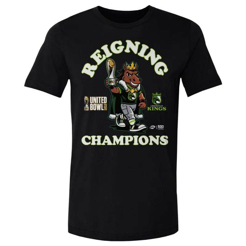 Louisville Kings UFL United Bowl 2026 Mascot WHT made by 500 Level