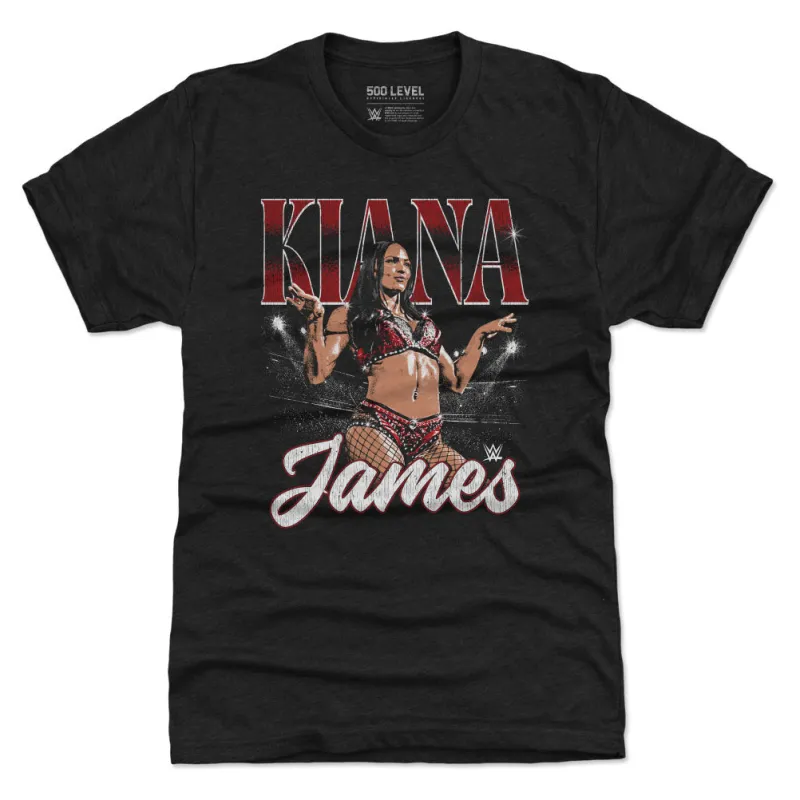 Kiana James WWE Pose WHT made by 500 Level