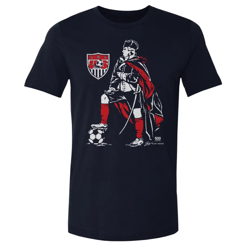 U.S. Soccer Patriot WHT made by 500 Level