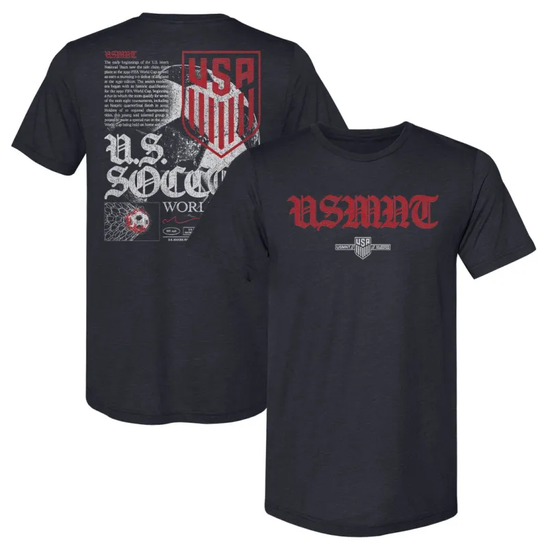 USMNT Worldwide Grunge F&B WHT made by 500 Level