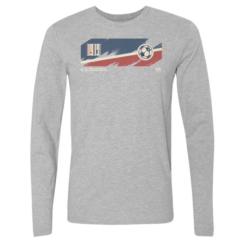U.S. Soccer Retro 1913 Brush WHT made by 500 Level