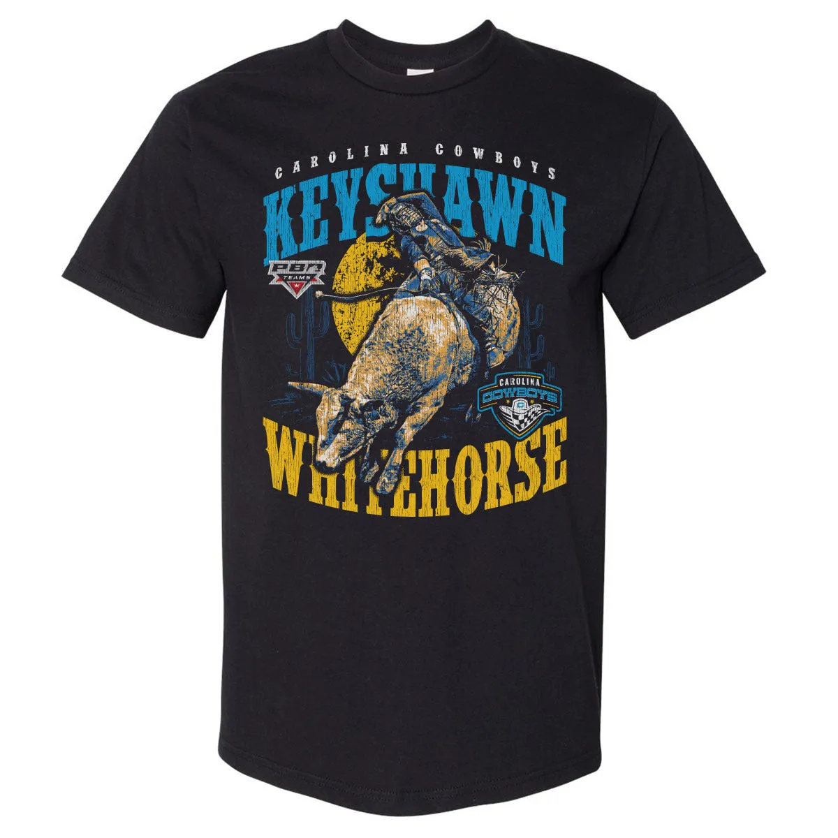 Keyshawn Whitehorse PBR Carolina Cowboys WHT sold by 500 Level