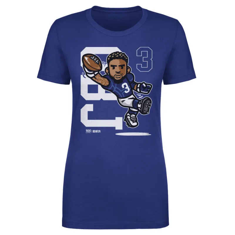 Odell Beckham Jr. New York G Toons Catch WHT made by 500 Level