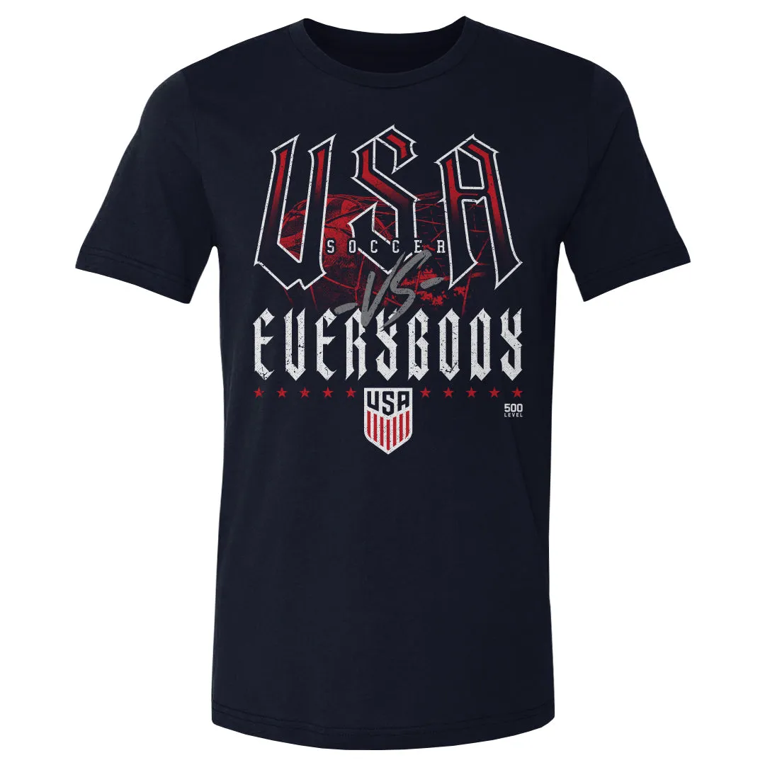 U.S. Soccer Vs. Everybody Grunge WHT sold by 500 Level