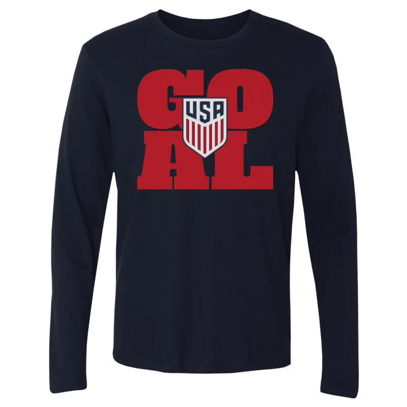 U.S. Soccer GOAL Logo WHT made by 500 Level