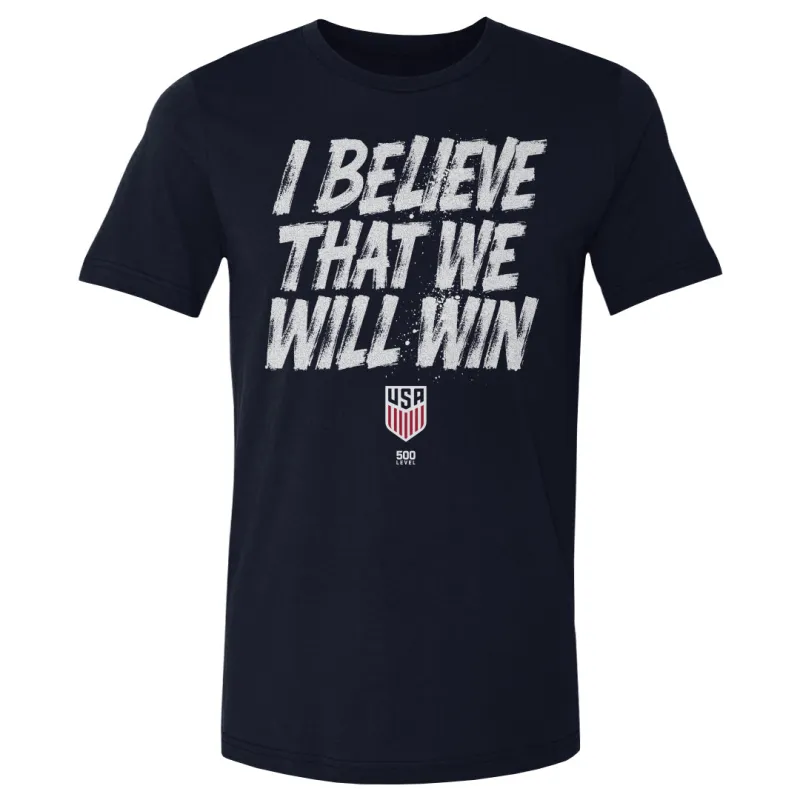 USMNT I Believe That We Will Win WHT made by 500 Level
