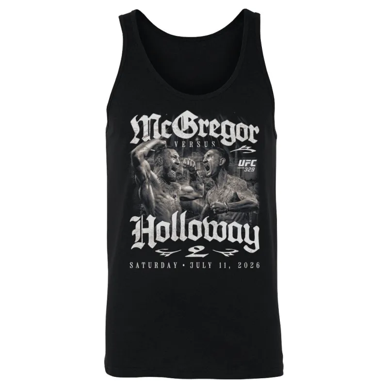 UFC 329 McGregor Vs. Holloway 2 Match Up WHT made by 500 Level