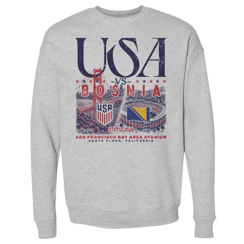 USMNT Vs. Bosnia 2026 Match Up made by 500 Level