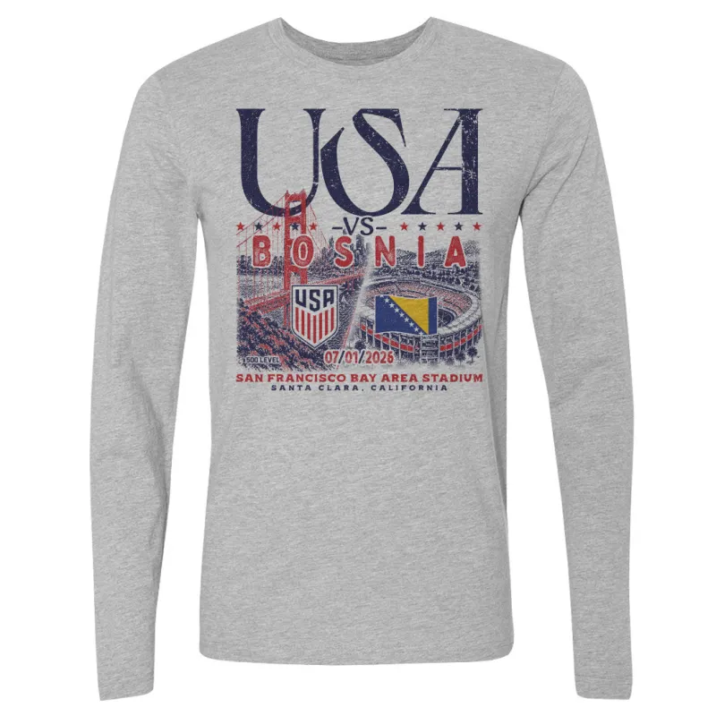 USMNT Vs. Bosnia 2026 Match Up made by 500 Level