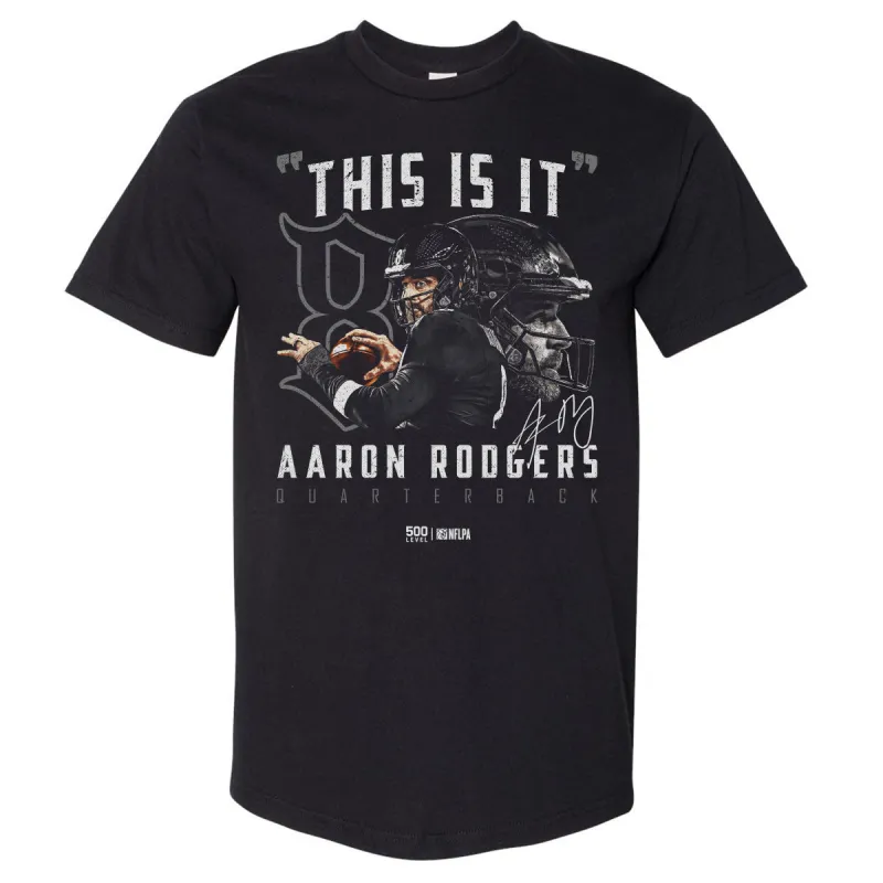 Aaron Rodgers Pittsburgh This Is It WHT made by 500 Level