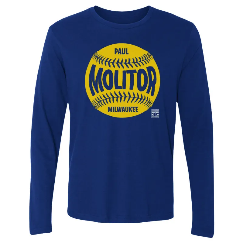 Paul Molitor Milwaukee Baseball WHT made by 500 Level