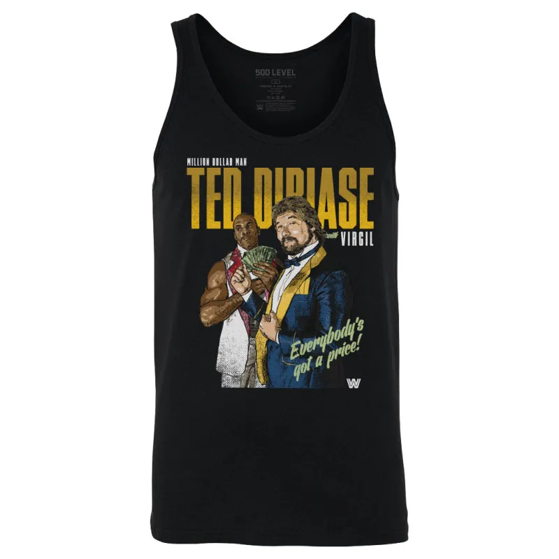 Ted Dibiase & Virgil WWE Retro WHT made by 500 Level