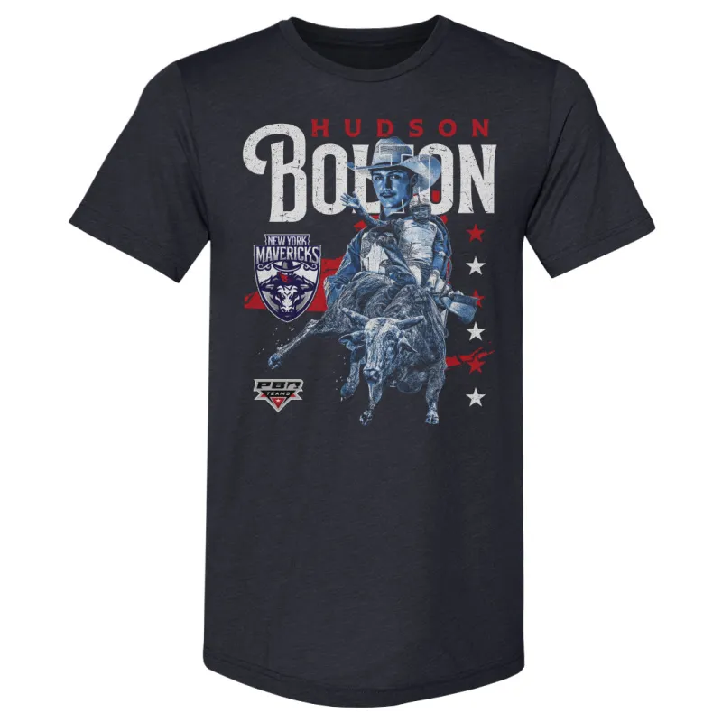 Hudson Bolton New York Mavericks WHT made by 500 Level