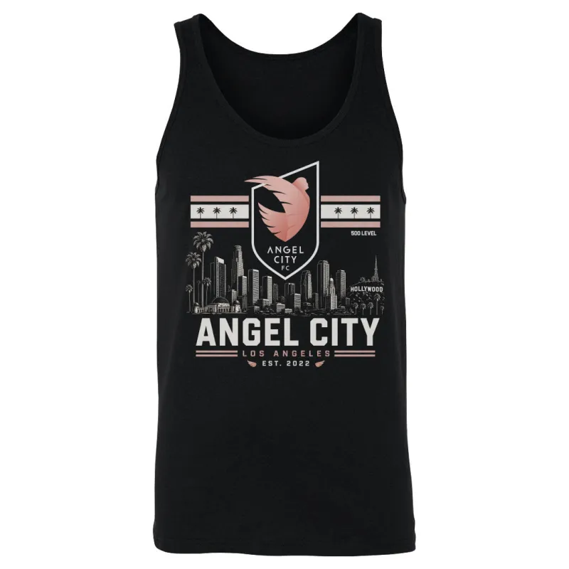 Angel City FC Skyline Logo WHT made by 500 Level