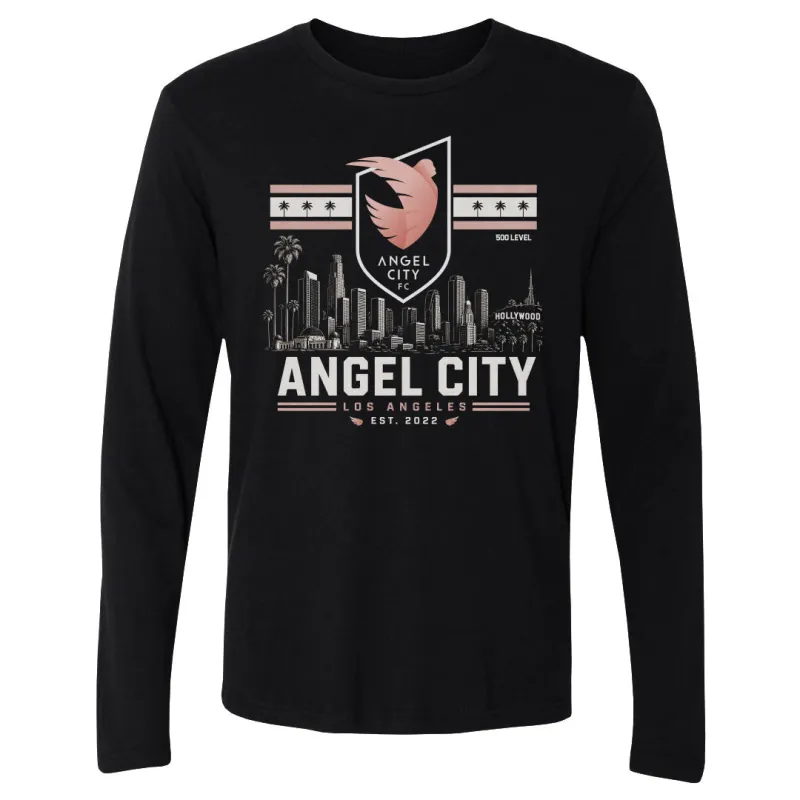 Angel City FC Skyline Logo WHT made by 500 Level