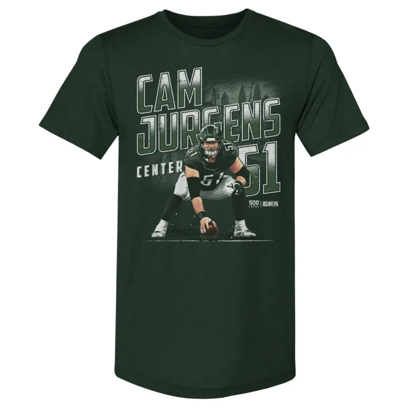 Cam Jurgens Philadelphia Player Name WHT made by 500 Level