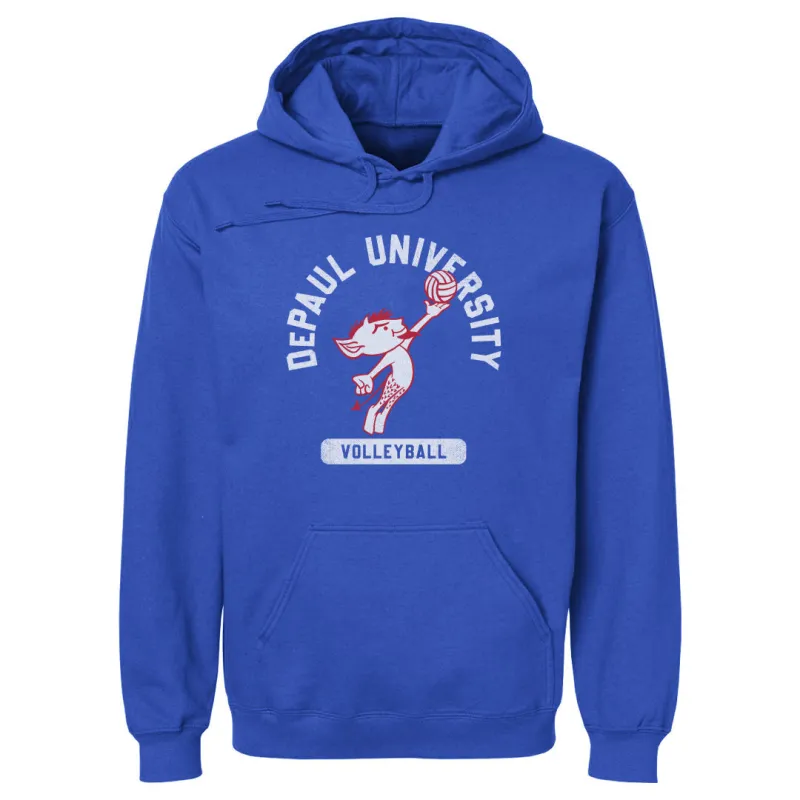 DePaul Blue Demons Billy Volleyball WHT made by 500 Level