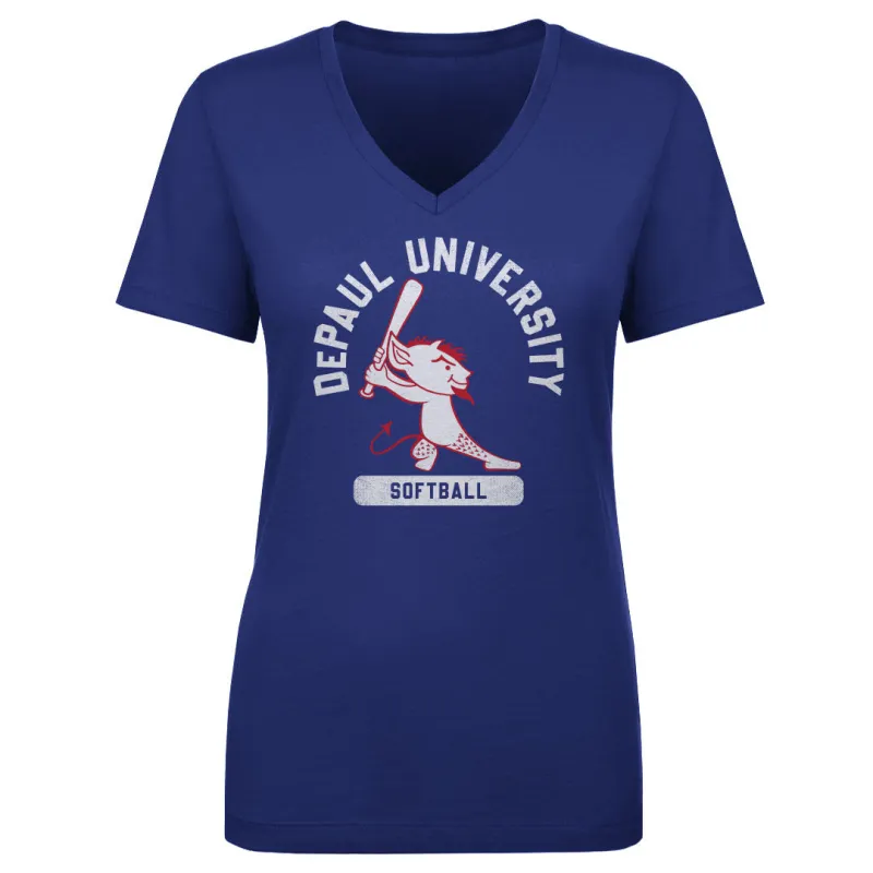 DePaul Blue Demons Billy Softball WHT made by 500 Level