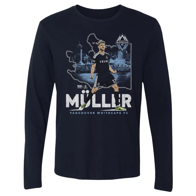 Thomas Muller Vancouver Whitecaps FC Skyline Map WHT made by 500 Level
