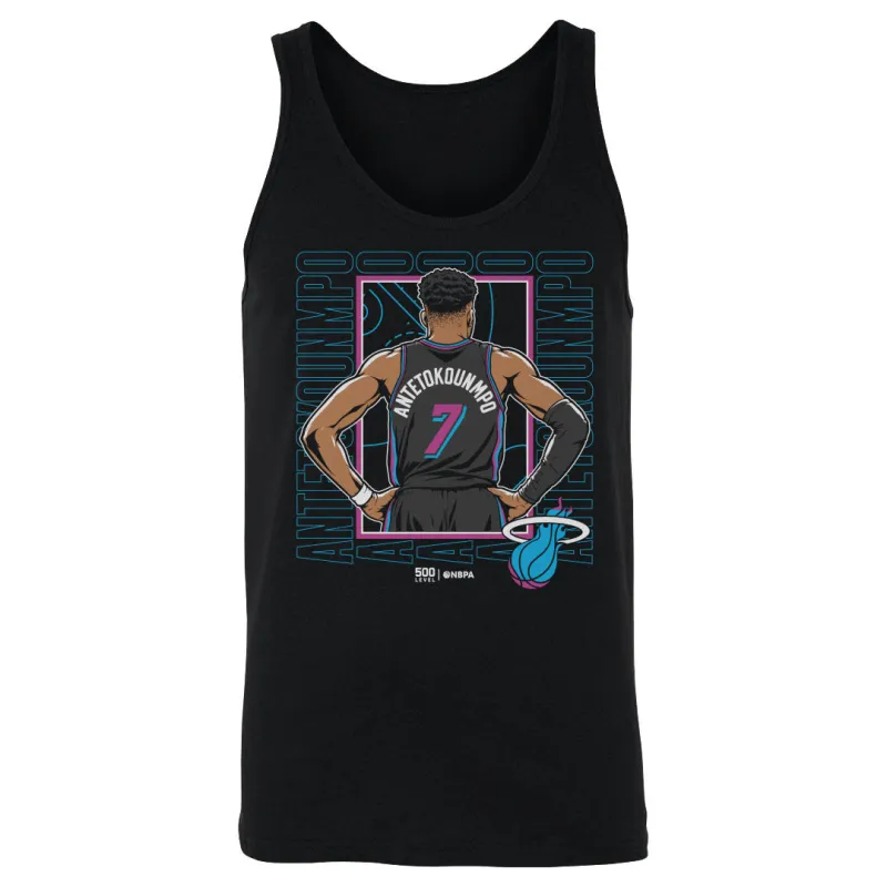 Giannis Antetokounmpo Miami Heat Vice Repeat WHT made by 500 Level