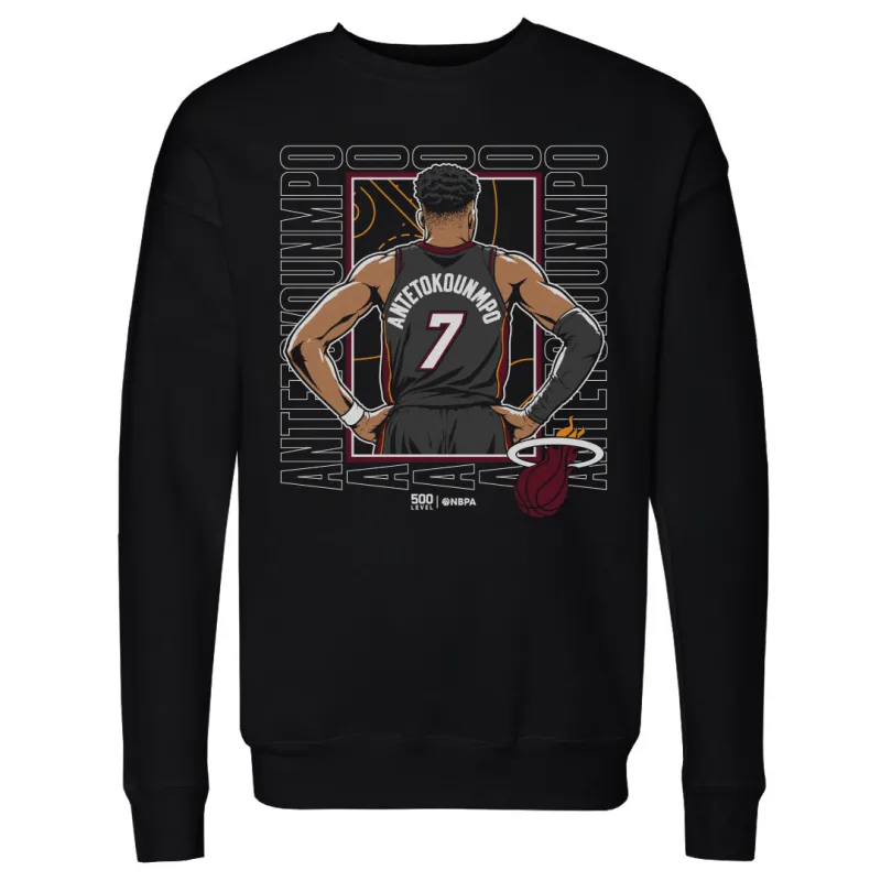 Giannis Antetokounmpo Miami Heat Repeat WHT made by 500 Level