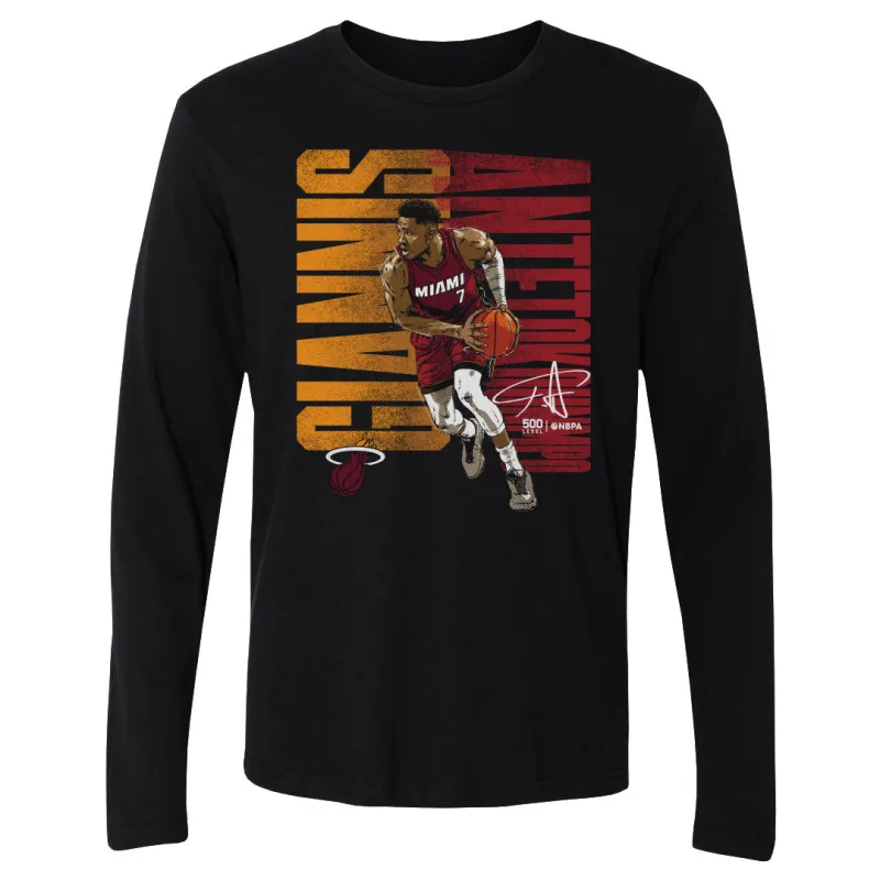 Giannis Antetokounmpo Miami Heat Bold WHT made by 500 Level