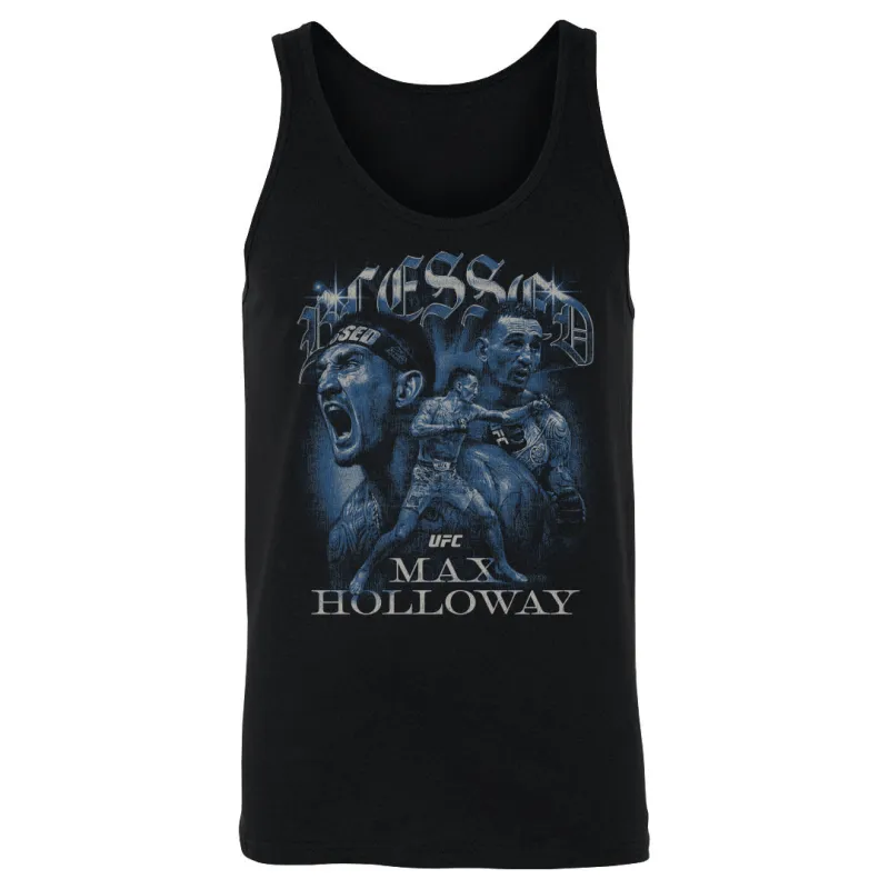 Max Holloway UFC Vintage Grunge WHT made by 500 Level