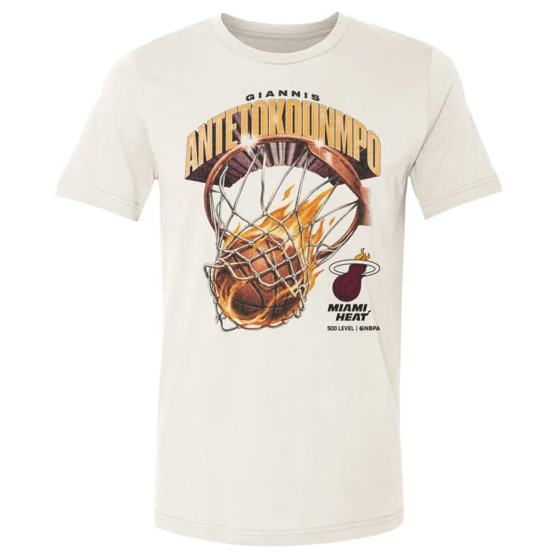 Giannis Antetokounmpo Miami Heat On Fire made by 500 Level