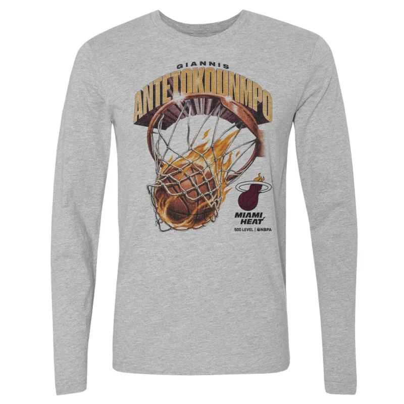 Giannis Antetokounmpo Miami Heat On Fire made by 500 Level