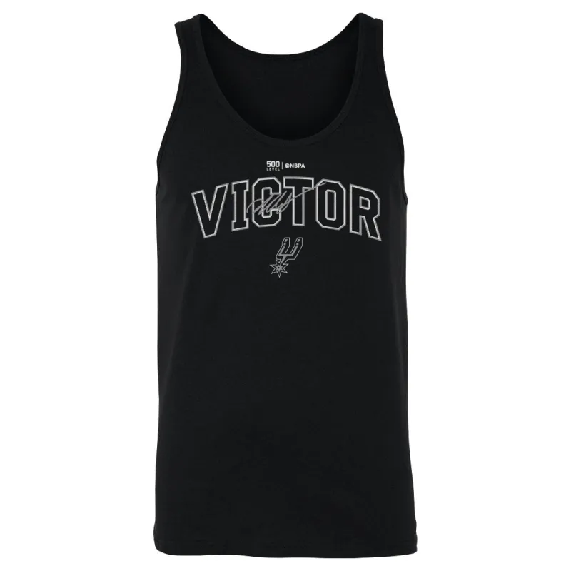 Victor Wembanyama San Antonio Spurs Team Font WHT made by 500 Level