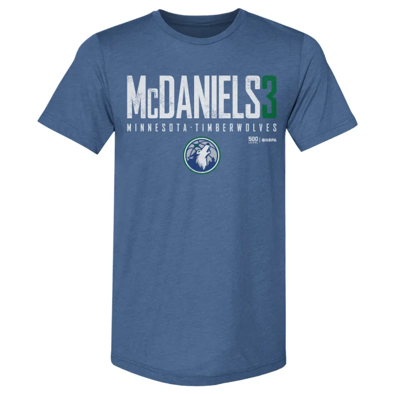 Jaden McDaniels Minnesota Timberwolves Elite WHT made by 500 Level
