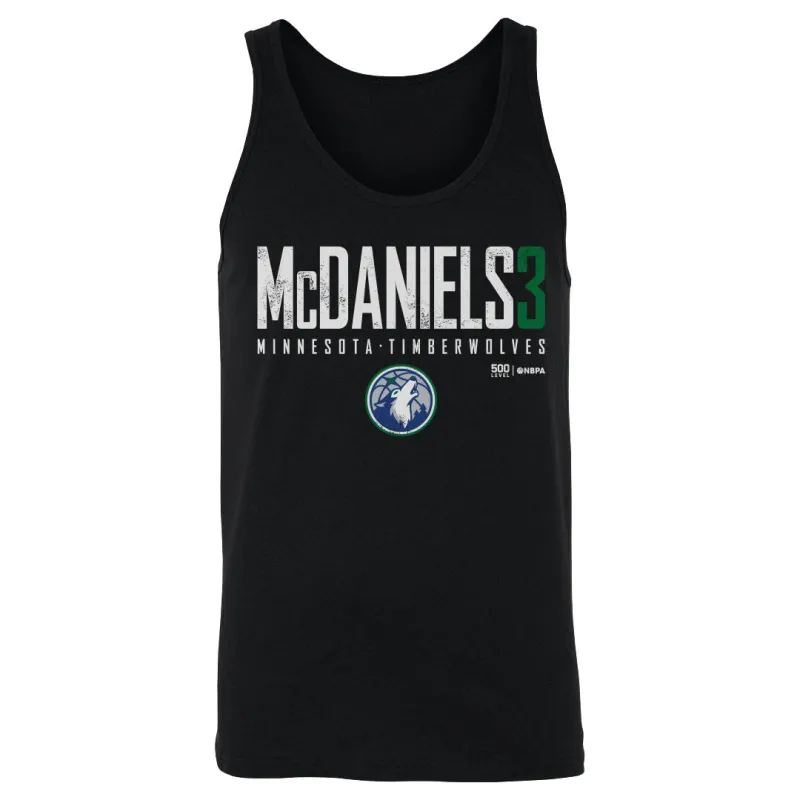 Jaden McDaniels Minnesota Timberwolves Elite WHT made by 500 Level