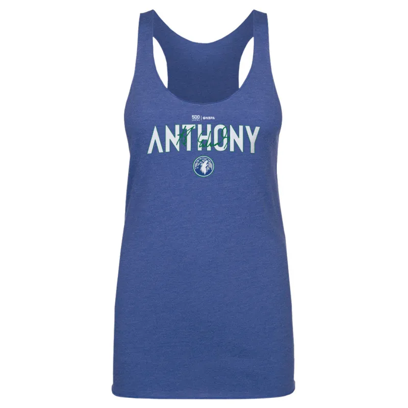 Anthony Edwards Minnesota Timberwolves Team Font WHT made by 500 Level