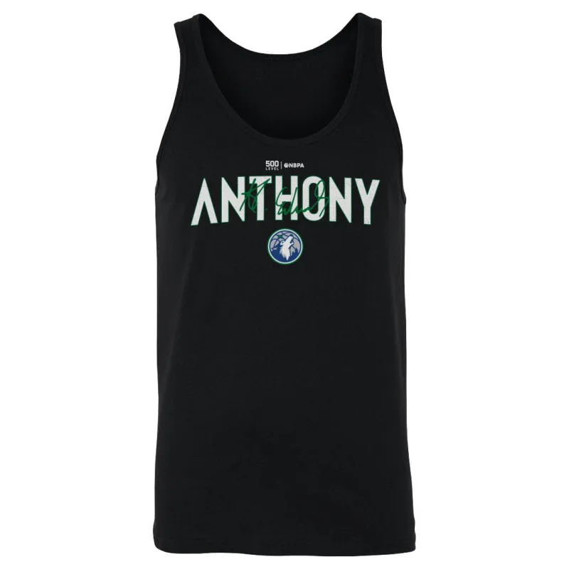 Anthony Edwards Minnesota Timberwolves Team Font WHT made by 500 Level