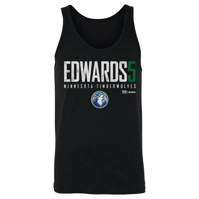 Anthony Edwards Minnesota Timberwolves Elite WHT made by 500 Level