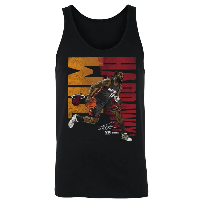 Tim Hardaway Jr. Miami Heat Bold WHT made by 500 Level