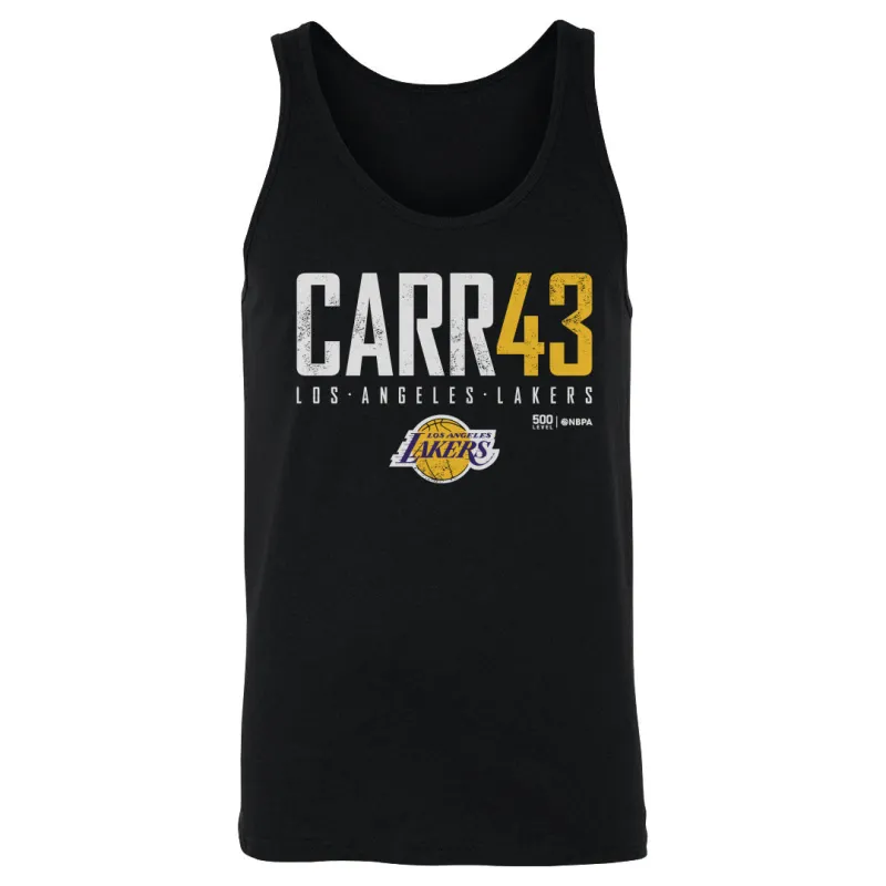 Cameron Carr Los Angeles Lakers Elite WHT made by 500 Level